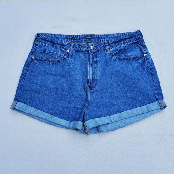 Wild Fable Highest Rise Mom Jean Shorts Size 18 - Picture 1 of 9